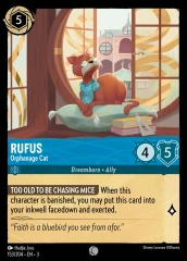 Rufus, Orphanage Cat (0153) - Cold Foil