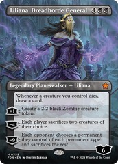 Liliana, Dreadhorde General (0359) (Borderless) - Foil