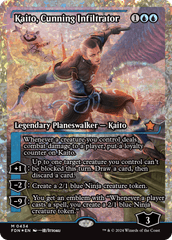 Kaito, Cunning Infiltrator (0434) (Showcase) - Fracture Foil