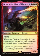 Drakuseth, Maw of Flames (0193) (Prerelease) - Foil