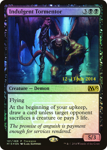 Indulgent Tormentor - Foil - Prerelease Promo