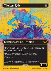 The Last Ride (0525) (Borderless) - First Place Foil