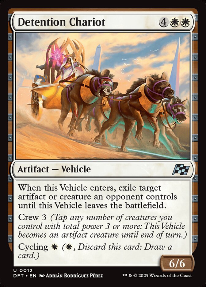 Detention Chariot - Foil