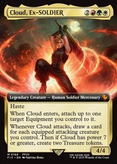 Cloud, Ex-SOLDIER (0168) (Extended Art) - Foil