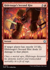 Hidetsugu's Second Rite - Foil