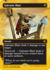 Galvanic Blast (0100) (Borderless) - First Place Foil