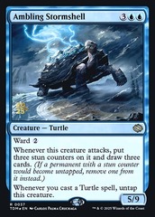 Ambling Stormshell (Prerelease) - Foil