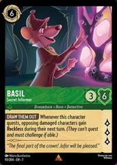 Basil, Secret Informer (093/204) - Cold Foil