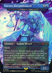 Encore Electromancer [Snapcaster Mage] (0808) (Borderless) - Foil