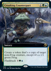 Croaking Counterpart (369) (Extended Art) - Foil