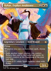 Kykar, Zephyr Awakener (0348) (Borderless) - Foil