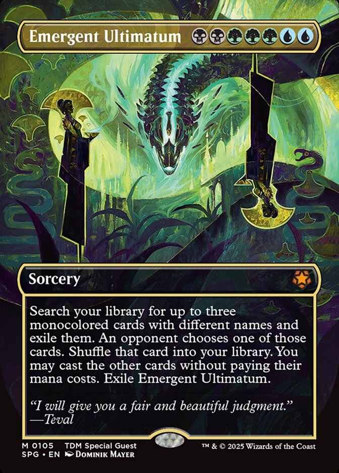 Emergent Ultimatum (0105) (Borderless) - Foil