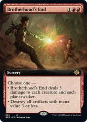 Brotherhood's End (335) (Extended Art) - Foil