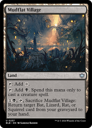 Mudflat Village - Foil