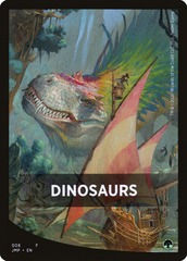 Dinosaurs Theme Card