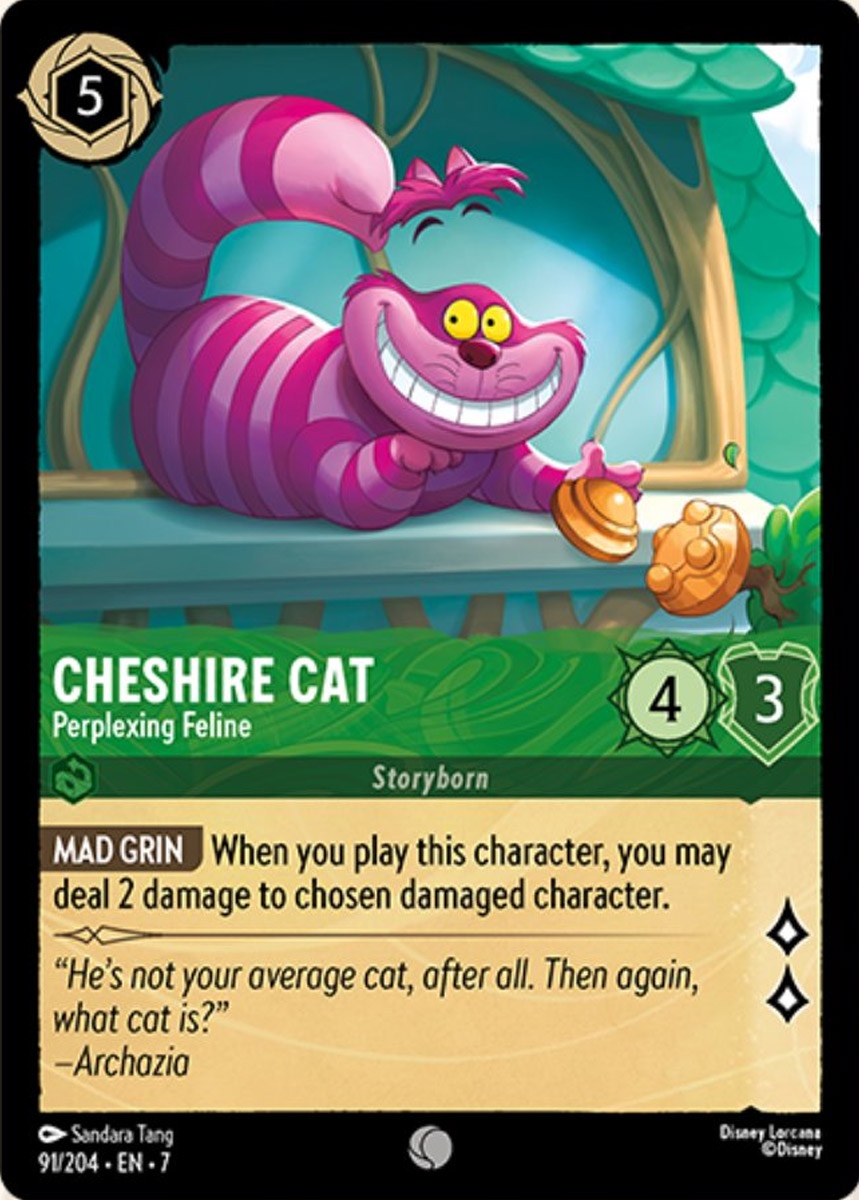 Cheshire Cat, Perplexing Feline (0091)