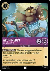 Archimedes, Exceptional Owl (076/204) - Cold Foil