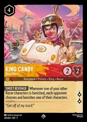 King Candy, Royal Racer (020/204) - Cold Foil