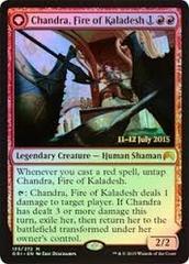 Chandra, Fire of Kaladesh // Chandra, Roaring Flame - Foil - Prerelease Promo