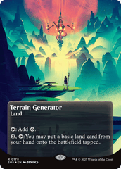 Terrain Generator (0178) (Borderless) - Galaxy Foil