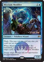 Mizzium Meddler - Foil - Prerelease Promo