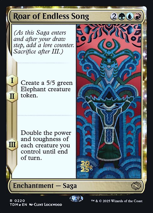 Roar of Endless Song (Prerelease) - Foil