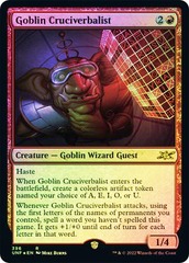 Goblin Cruciverbalist - Galaxy Foil