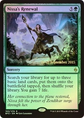 Nissa's Renewal - Foil - Prerelease Promo