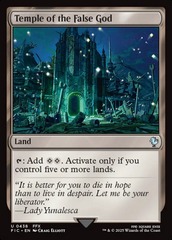 Temple of the False God - Surge Foil