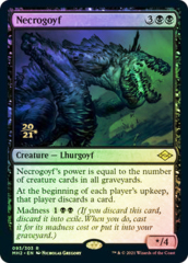 Necrogoyf - Foil - Prerelease Promo