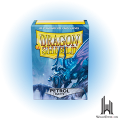 Dragon Shield Box of 100 in Matte Petrol