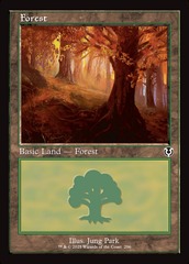 Forest (0296) (Retro Frame) - Foil