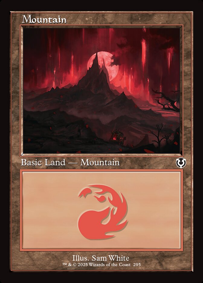 Mountain (0295) (Retro Frame)