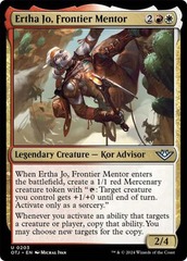 Ertha Jo, Frontier Mentor