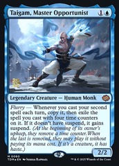 Taigam, Master Opportunist (Prerelease) - Foil