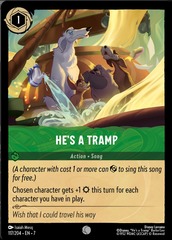 He's A Tramp (117/204) - Cold Foil