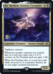 Syr Vondam, Sunstar Exemplar (231) (Prerelease) - Foil