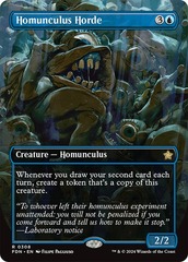 Homunculus Horde (0308) (Borderless) - Foil