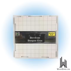 DRY ERASE DUNGEON TILES BOOSTER PACK - WHITE