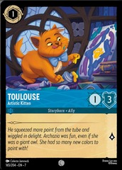 Toulouse, Artistic Kitten (165/204) - Cold Foil