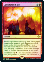 Calibrated Blast - Foil - Prerelease Promo