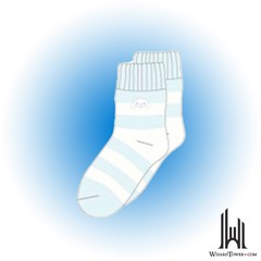 SOCKS: ADULT ONE-POINT CINNAMOROLL