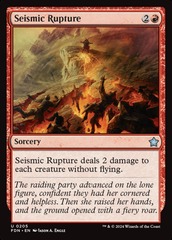 Seismic Rupture - Foil