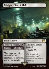 Midgar, City of Mako // Reactor Raid (0313) (Borderless) - Foil