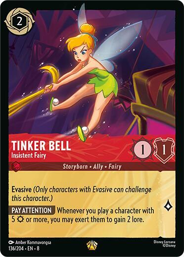 Tinkerbell, Insistent Fairy (0136) - Cold Foil