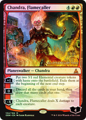 Chandra, Flamecaller - Foil - Prerelease Promo