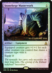 Stoneforge Masterwork - Foil - Prerelease Promo