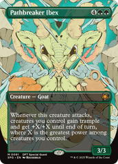 Pathbreaker Ibex (0091) (Borderless) - Foil