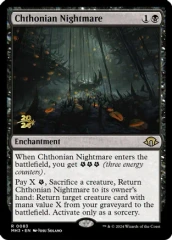 Chthonian Nightmare (Prerelease) - Foil