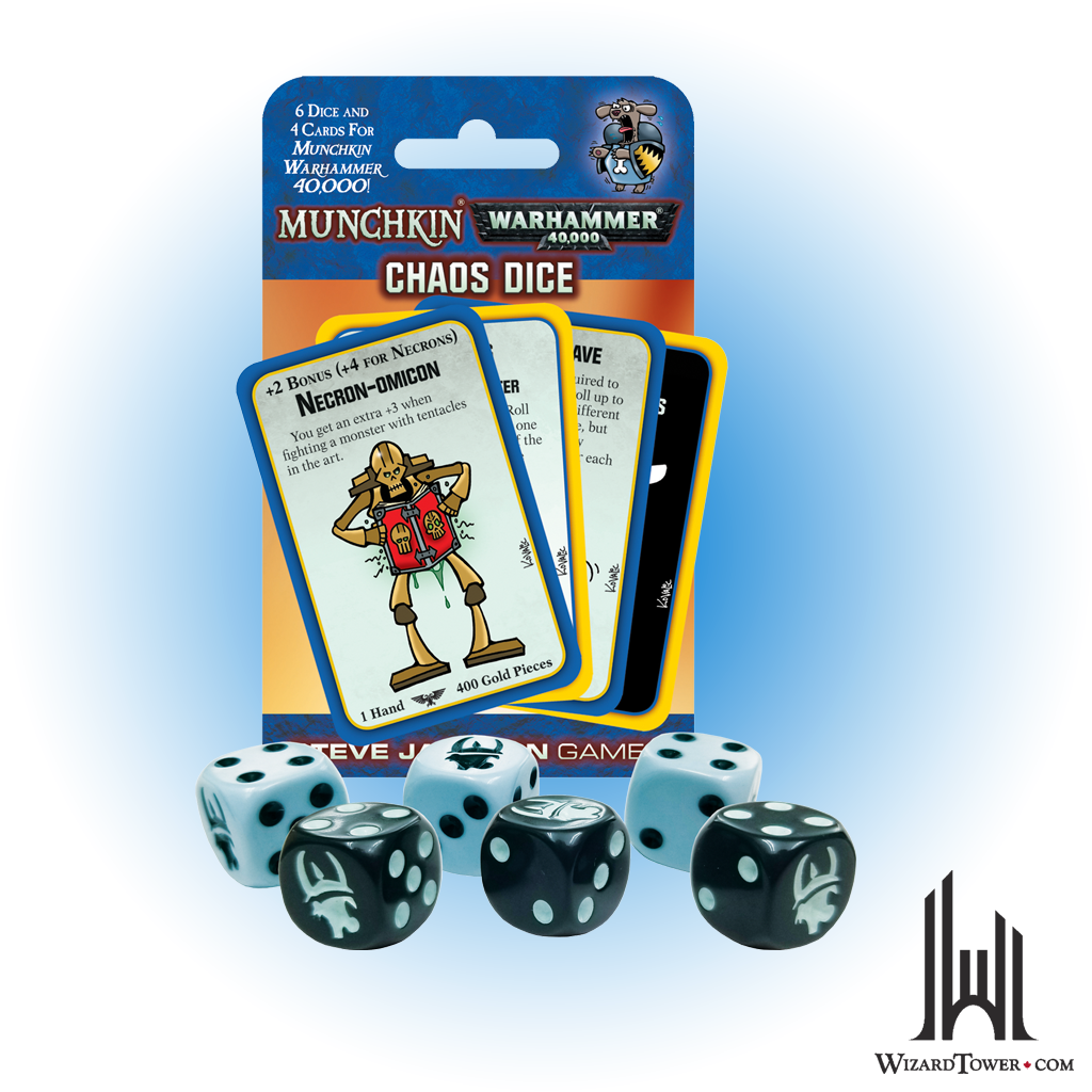 MUNCHKIN WARHAMMER 40K CHAOS DICE